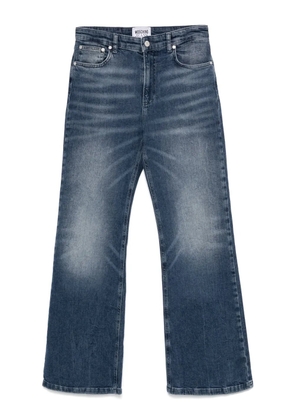 MOSCHINO JEANS whiskered jeans - Blue