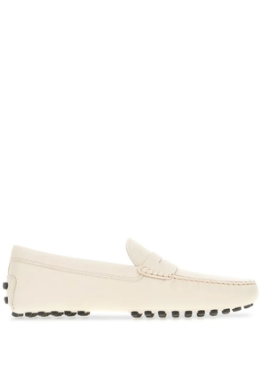 Tod's leather loafers - Neutrals