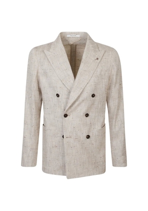 Tagliatore double-breasted blazer - Neutrals