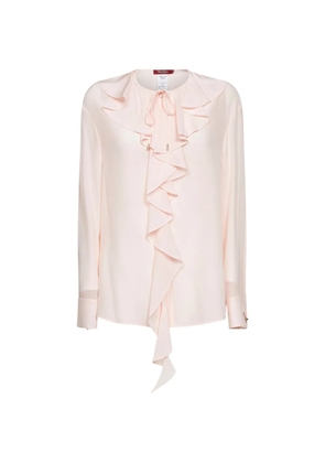Max Mara Epica ruffled shirt - Pink