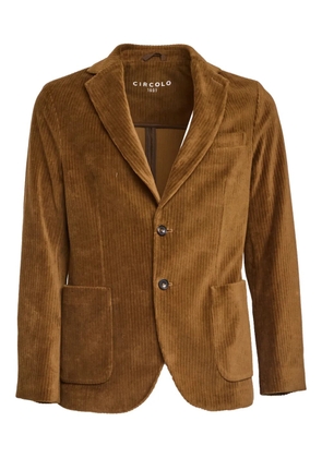 Circolo 1901 corduroy blazer - Brown