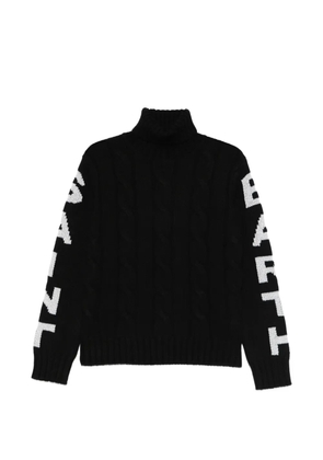 MC2 Saint Barth cable-knit sweater - Black