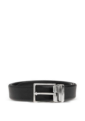 Emporio Armani logo belt - Black