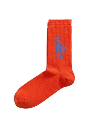 Polo Ralph Lauren logo-embellished socks - Orange