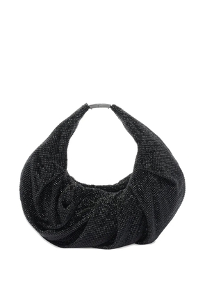 Benedetta Bruzziches small crystal-embellished tote bag - Black