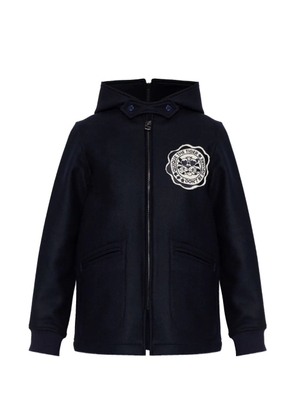 Kenzo zip-fastening hooded jacket - Blue