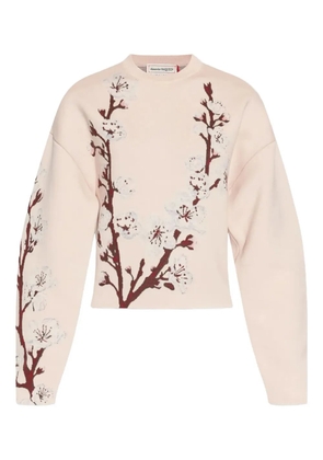 Alexander McQueen Blossom sweater - Pink