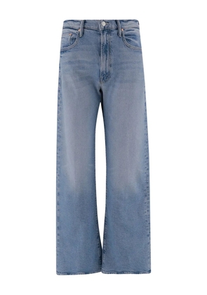 MOTHER wide-leg faded jeans - Blue