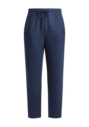 ETRO jacquard motif trousers - Blue