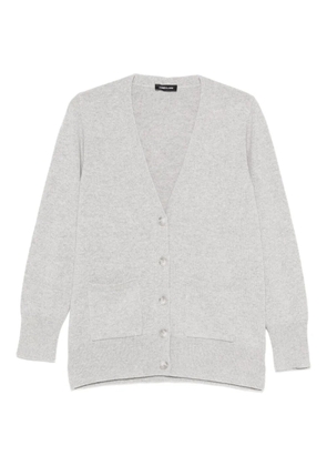 anne claire V-neck cardigan - Grey