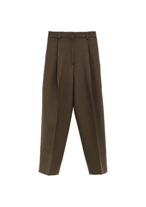 TOTEME pleated trousers - Brown