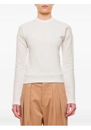 Plan C motif-embroidered T-shirt - White