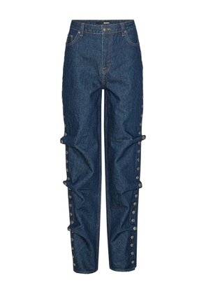 ROTATE BIRGER CHRISTENSEN buttoned wide leg jeans - Blue