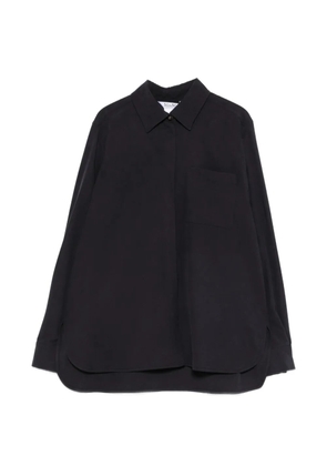 Max Mara breast-pocket long-sleeve shirt - Blue