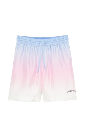 Casablanca drawstring silk shorts - Pink
