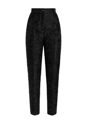 Dolce & Gabbana DNA jacquard trousers - Black