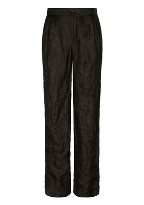 Dolce & Gabbana tailored straight-leg trousers - Black