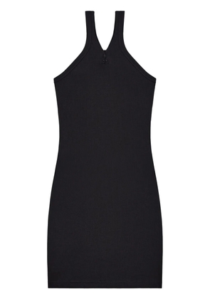 Courrèges criss-cross 90's mini dress - Black