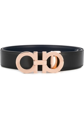 Ferragamo logo buckle belt - Black