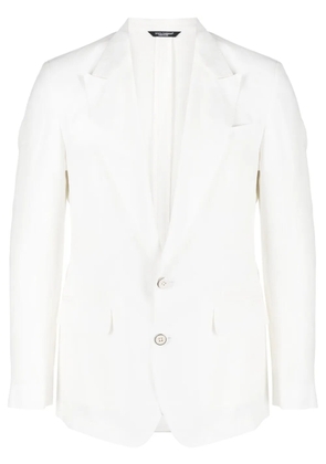 Dolce & Gabbana Linen Sicilia-fit jacket - White