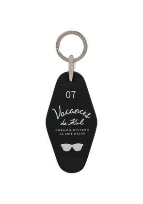 Karl Lagerfeld vacances hotel keyring - Black