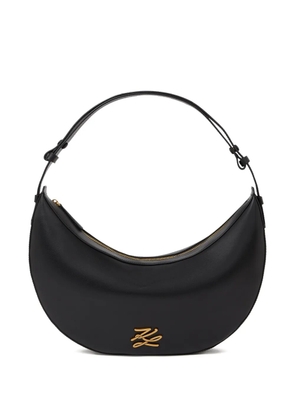 Karl Lagerfeld extra-large K/Autograph leather shoulder bag - Black