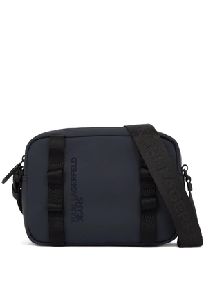 Karl Lagerfeld Jeans logo strap menssager bag - Blue