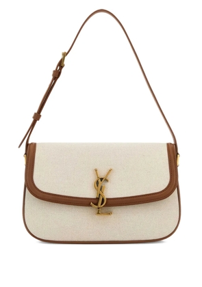 Saint Laurent Solferino adjustable-strap shoulder bag - Neutrals