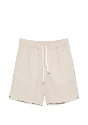 Eleventy drawstring deck shorts - Neutrals