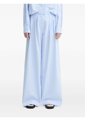 Won Hundred pinstripe trousers - Blue