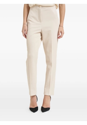 Patrizia Pepe button tailored trousers - Neutrals