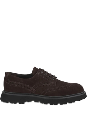 Doucal's wingtip derby shoes - Brown