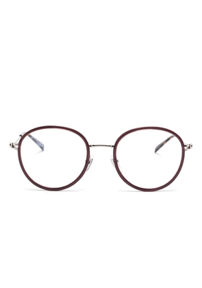 Gucci Eyewear round-frame glasses - Brown