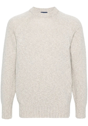 Drumohr lambs-wool sweater - Neutrals