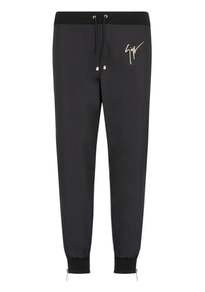 Giuseppe Zanotti logo-print track pants - Black