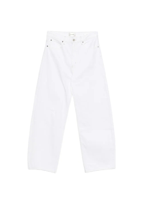 FRAME The Bow high-waisted jeans - White