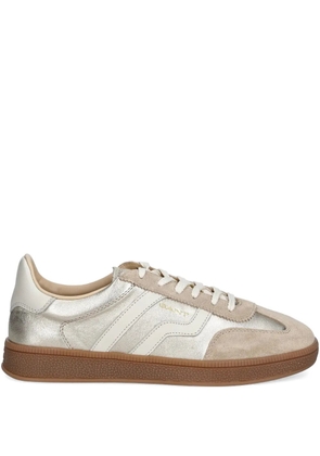 Gant Cuzima panelled sneakers - Gold