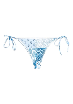MC2 Saint Barth Marielle bikini bottom - Blue