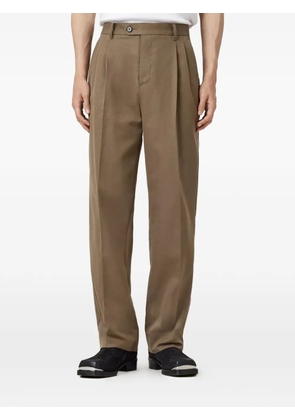 AllSaints Tallis pleated trousers - Brown