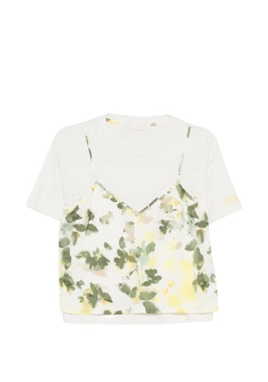 LIU JO layered T-shirt - Neutrals
