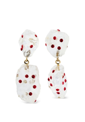 Marni Pietra Dura earrings - White