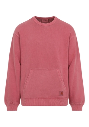 Carhartt WIP Torion pocket logo-patch sweatshirt - Pink