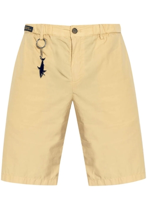 Paul & Shark charm-detail chino shorts - Neutrals