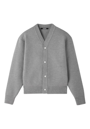Jacquemus V-neck cardigan - Grey