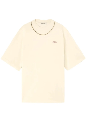 AMBUSH ball chain-detail T-shirt - Neutrals