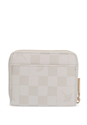 Joop! Cortina Piazza Nisa check-pattern zip-around wallet - Grey