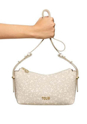 TOUS logo-print shoulder bag - Neutrals
