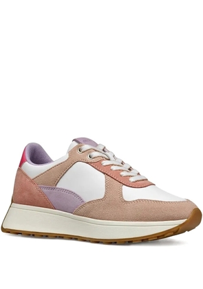 Geox Amabel panelled lace-up sneakers - Neutrals