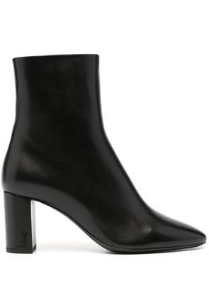 Saint Laurent Lou 70mm ankle boots - Black
