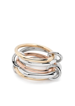 Spinelli Kilcollin 18kt yellow gold and sterling silver Mila MX ring